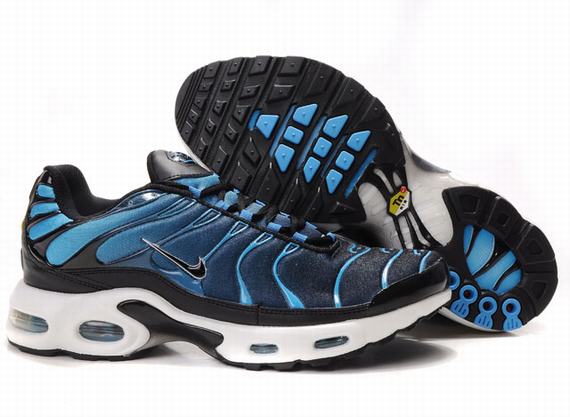 New Men'S Nike Air Max Tn Black/Deepskyblue